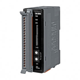 CAN-2054C CANopen Slave Module of 8 Isolated (Wet) DI, 8 Isolated (Sink, NPN) DO channels