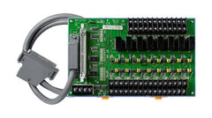 DB-16P8R/D/DIN 16-ch Isolated Input & 8-ch Relay Board with DIN-rail Mounting