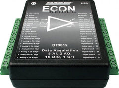 DT9812-10V Low Cost USB Data Acquisition (DAQ) Module, 12-bit, 50kHz, 8 AI, 2 AO, 16 DIO, 1 C/T