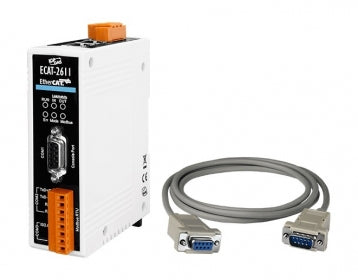 ECAT-2611 EtherCAT Slave to Modbus RTU Slave Gateway