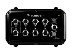 NS-208PSE-M12-IP67 8-port M12 Unmanaged PoE Ethernet Switch with IP67