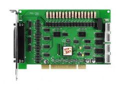 PISO-730U 32-ch Isolated Digital I/O and 32-ch TTL Digital I/O Board (Current Sinking, NPN), Universal PCI