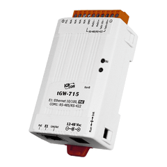 tGW-715 Modbus TCP to Modbus RTU/ASCII gateway (1xRS422/RS485)