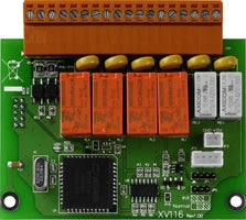 XV116 Isolated Digital Input + Relay Output Daughter Board (5DI/6RO)