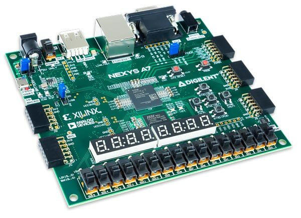 Nexys A7-100T AMD Artix™ 7 FPGA Trainer Board: Recommended for ECE Curriculum