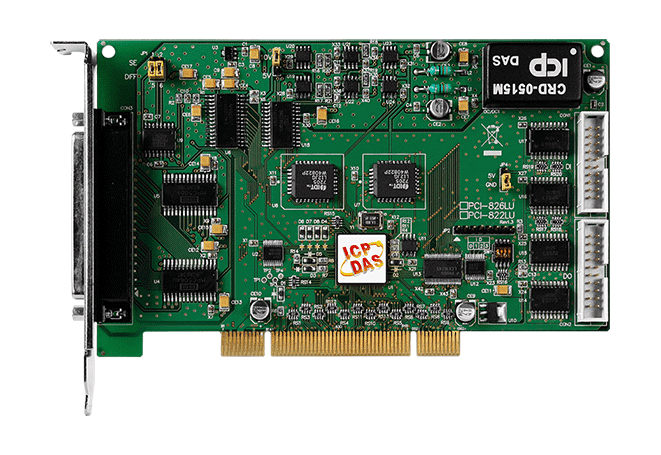 PCI-822LU 32Ch.AI, 12-bit 250ks/s, 2AO, Dig I/O Multifunction Universal PCI Board