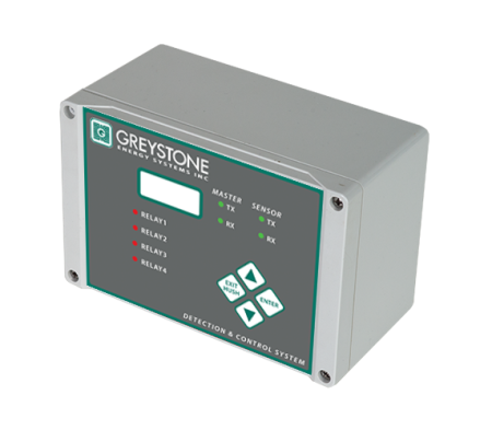 Q4C-II Series Gas Controller, Modbus RTU, 4 Digitals I/O