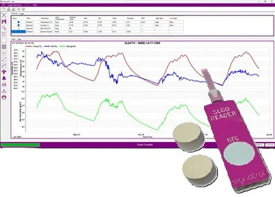 SL64A-KIT-2 Miniature Temperature/Humidity Data Logger kit, 2 loggers (UKAS Traceable Calibration))