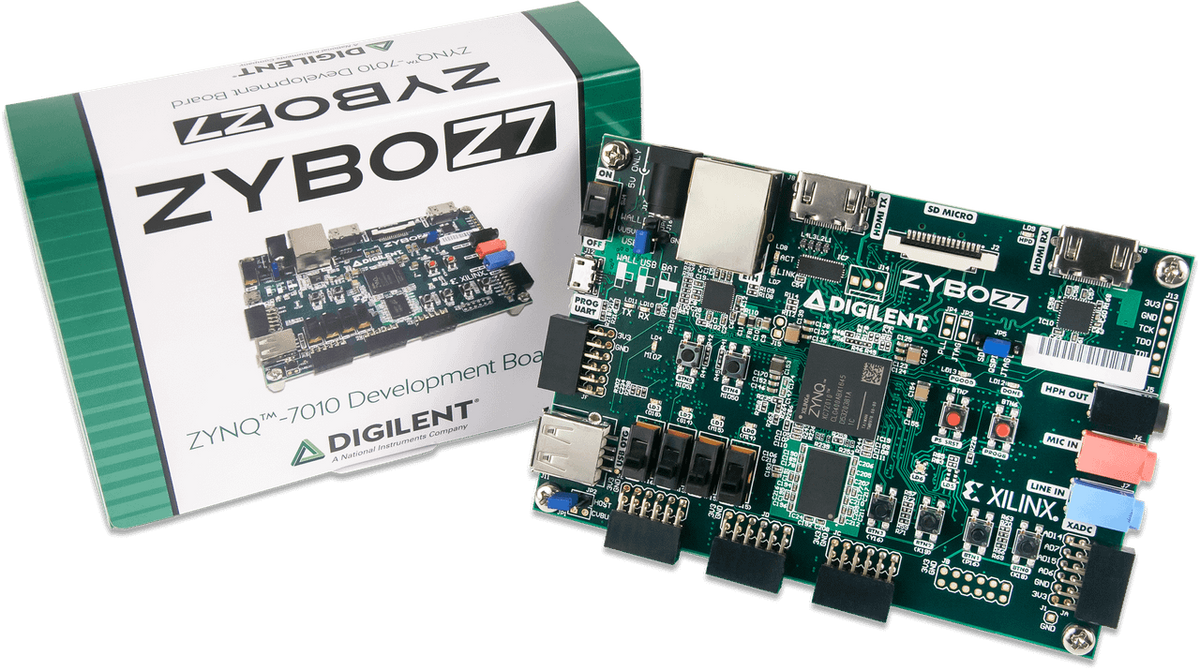 Zybo Z7: Zynq-7000 ARM/FPGA SoC Development Board