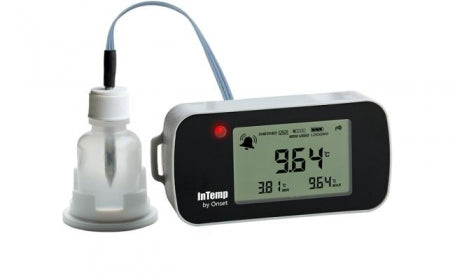 CX402-T205 InTemp Bluetooth Temperature Data Logger with 2m probe, 5ml Glycol bottle