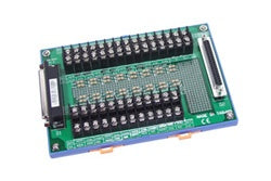 DB-1825/DIN Daughter Board with 1m D-sub 37-pin cable(DIN Mtng)