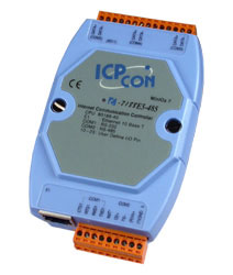 I-7188E5-485 Ethernet to Serial Converter (1x RS232, 4x RS485)