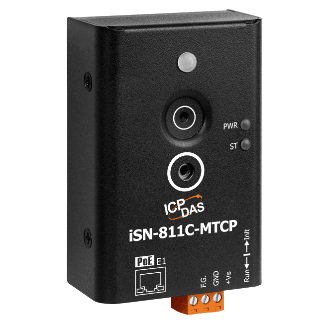 iSN-811C-MTCP IR temperature sensing module with camera, PoE Ethernet port