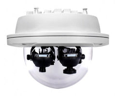iCAM-760D  Dual Lens Panoramic Dome Network Camera with 7.3MP and 360&deg;/180&deg; Panoramic View