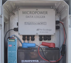 MicroP-dl-En GSM Weather Station &amp; Data Logger (encl+battery)