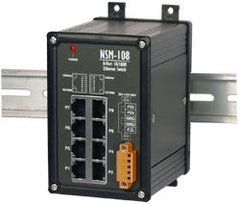 NSM-108 8 port Ethernet Switch - Rugged