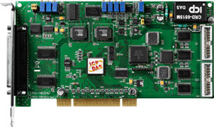 PCI-1802HU 32Ch.AI, 12-bit 44ks/s, 2AO, Dig I/O High Gain Board