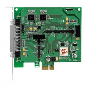 PCIe-8622  PCI Express, 200 kS/s, 16-ch, 16-bit Simultaneously Sampled AI Board with 2x 16-bit AO and 12-ch Isolated DI