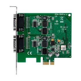 PCIe-S112i PCI Express, Serial Communication Board with 2 Isolated RS-232 ports