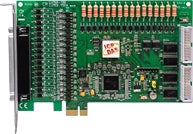 PEX-730A 32Ch Isolated and 32Ch TTL Digital I/O Board (Current Sourcing)