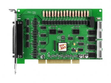 PISO-730U 32-ch Isolated Digital I/O and 32-ch TTL Digital I/O Board (Current Sinking, NPN), Universal PCI