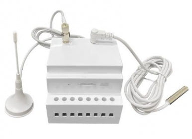 PowerTxt-4G-DIN Power Loss and Temperature Alert/remote control unit