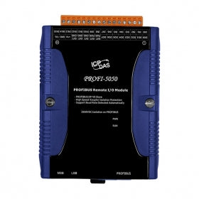 PROFI-5050 PROFIBUS Remote I/O Module,16 Non-Isolated Digital Input and 8 Non-Isolated Digital Output channels