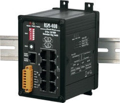 RSM-408 8 port Redundant Ethernet Ring Switch - rugged