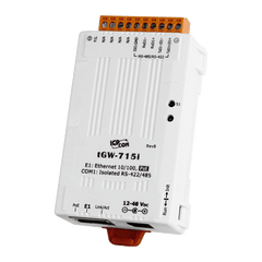 tGW-715i  Isolated Modbus TCP to Modbus RTU/ASCII gateway (1xRS422/RS485)