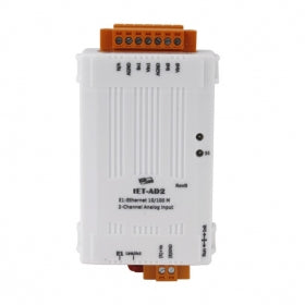 tET-AD2 Tiny Ethernet Isolated 2-channel Analog Input