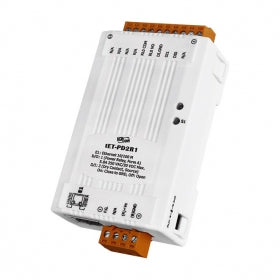 tET-PD2R1  Tiny Ethernet Digital Input/Relay Output module (2DI-Dry, 1 Power RelayO)