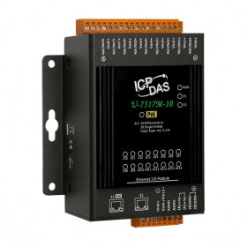 U-7517M-10 OPC UA I/O Module with 10/20-channels AI and 2-port Ethernet Switch
