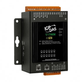U-7560M OPC UA I/O Module with 6-ch DI, 6-ch Relay and 2-port Ethernet Switch