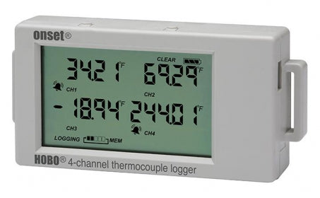 HOBO&reg; UX120-014M Thermocouple Input Logger 4 channel
