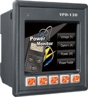 VPD-130-H  3.5" TouchPAD HMI Display, IP65 Panel, Rubber keypad